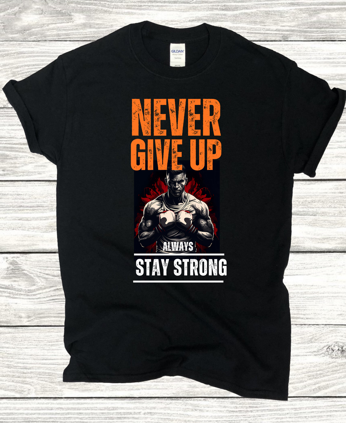 Never Give Up T-Shirt